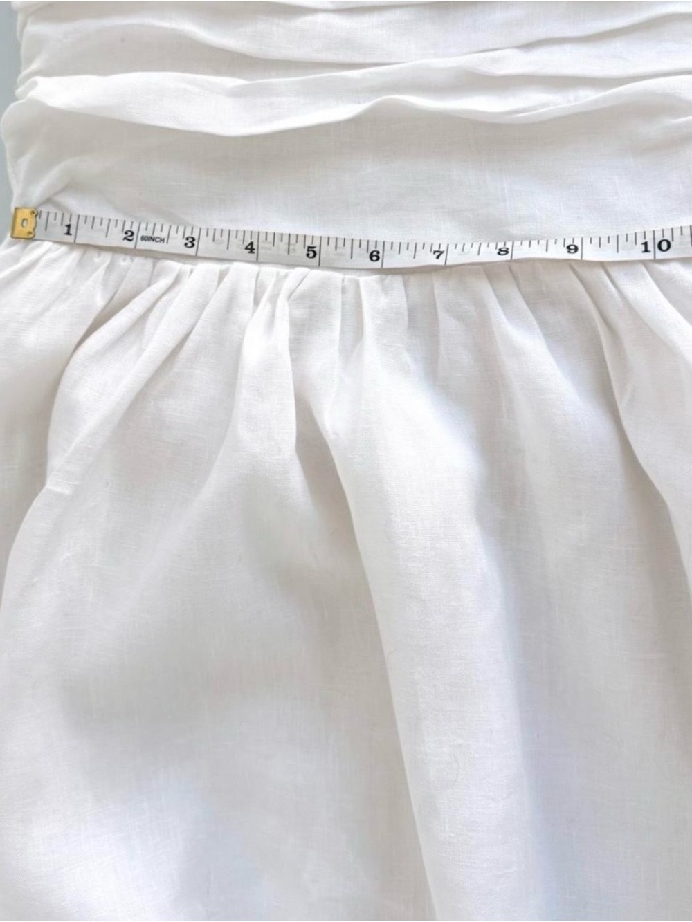 Dissh White Strapless Midi Dress - Picture 7 of 7